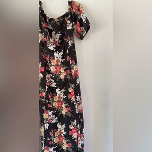 Floral dress, xl,